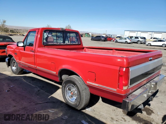 1992 Ford F-150 with VIN 2FTEF15H0NCB08045, listed as a Copart auction lot 81502744 with 139,412 mi miles and Salvage Title. Bid and sale history available at carsss.com. Image 2.