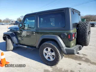 2020 Jeep Wrangler Sport S с VIN 1C4GJXAN4LW350067, выставлен на аукционе Copart как лот 89329535 с пробегом 74 668 миль миль и Списание • Salvage title. История ставок и продаж доступна на DreamBid. Изображение 2.