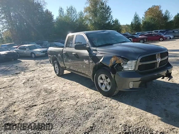 2019 Ram 1500 Classic Tradesman with VIN 1C6RR6FT7KS702106, listed as a Copart auction lot 80469244 with 64,971 mi miles and Salvage Title. Bid and sale history available at carsss.com. Image 11.