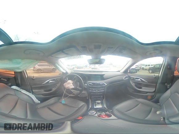2017 Infiniti QX30 Sport with VIN SJKCH5CP6HA034474, listed as a Copart auction lot 44592985 with 80,729 mi miles and Salvage title. Bid and sale history available at DreamBid. Image 13.
