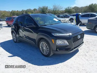 2018 Hyundai Kona SEL with VIN KM8K22AA9JU182079, listed as a IAAI auction lot 41743433 with 56,891 mi miles. Bid and sale history available at carsss.com. Image 1.