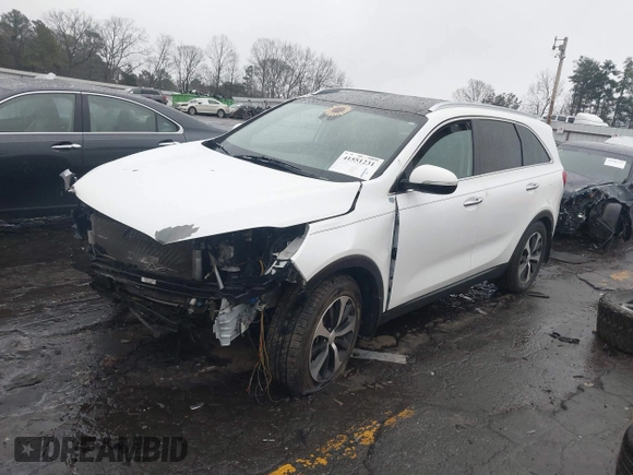 2018 Kia Sorento EX with VIN 5XYPH4A58JG421551, listed as a IAAI auction lot 41551231 with Not Provided miles and . Bid and sale history available at DreamBid. Image 2.
