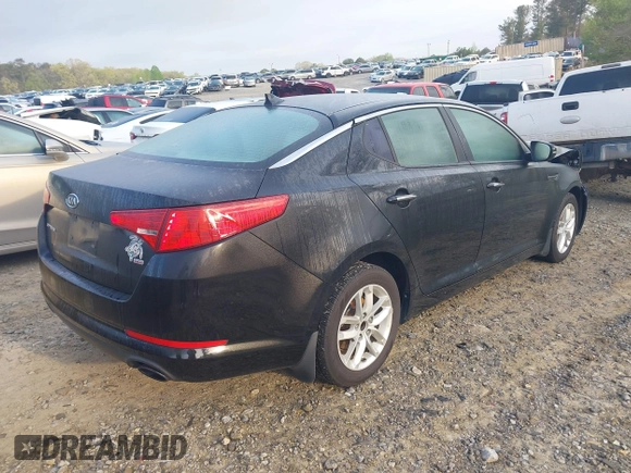 2012 Kia Optima LX with VIN KNAGM4A75C5277916, listed as a IAAI auction lot 41920967 with 274,972 mi miles and . Bid and sale history available at carsss.com. Image 4.