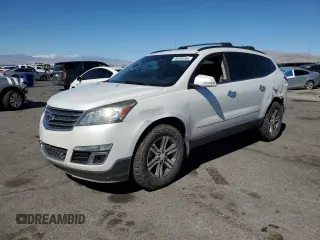 2017 Chevrolet Traverse LT with VIN 1GNKRGKD8HJ123761, listed as a Copart auction lot 49299165 with 321,537 mi miles and Salvage Title. Bid and sale history available at DreamBid. Image 1.