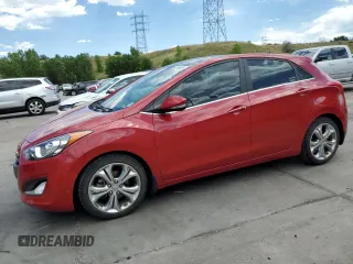 2014 Hyundai Elantra with VIN KMHD35LH9EU185295, listed as a Copart auction lot 64318975 with 100,760 mi miles and Salvage title. Bid and sale history available at DreamBid. Image 1.