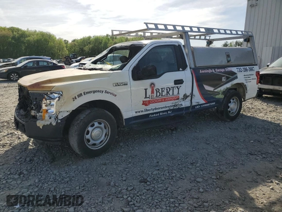2018 Ford F-150 XL with VIN 1FTMF1CB6JKC18100, listed as a Copart auction lot 55237045 with 175,667 mi miles and Salvage title. Bid and sale history available at DreamBid. Image 1.