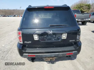 2006 Honda Pilot EX-L with VIN 2HKYF18706H553056, listed as a Copart auction lot 49003755 with Not Provided miles and Salvage Title. Bid and sale history available at DreamBid. Image 6.
