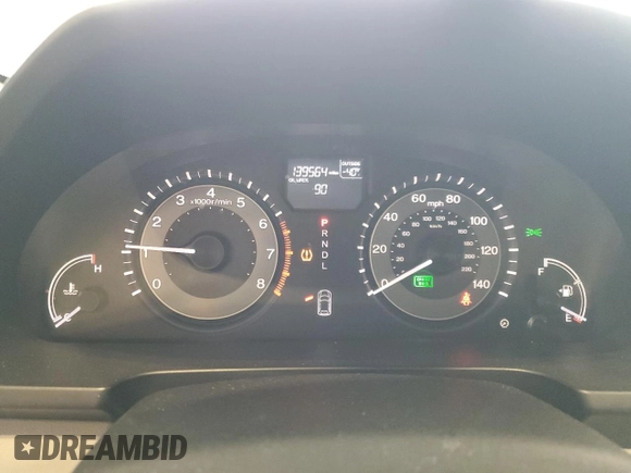 2016 Honda Odyssey EX-L with VIN 5FNRL5H63GB075758, listed as a Copart auction lot 50890445 with 139,564 mi miles and Salvage Title. Bid and sale history available at carsss.com. Image 9.