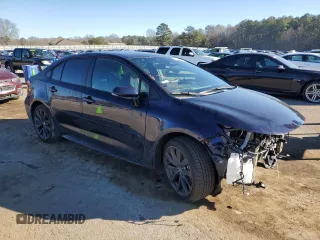 2025 Toyota Corolla SE with VIN 5YFS4MCE6SP218531, listed as a Copart auction lot 45410825 with 4,086 mi miles and Salvage Title. Bid and sale history available at carsss.com. Image 4.