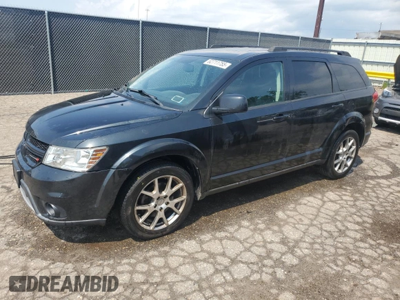 2013 Dodge Journey R/T z VIN 3C4PDDEG5DT597459, wystawiony jako Copart lot #62711755 z przebiegiem 152 498 mil mil oraz Czysty tytuł • Clean title. Historia ofert i sprzedaży dostępna na DreamBid. Obrazek 1.
