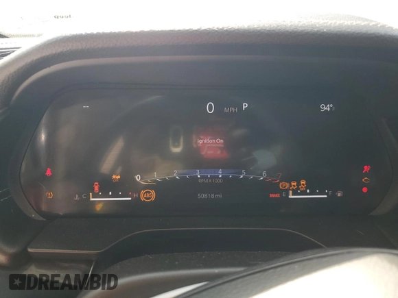 2022 Jeep Grand Cherokee Limited with VIN 1C4RJJBG8N8516815, listed as a Copart auction lot 59784855 with 50,818 mi miles and Salvage title. Bid and sale history available at DreamBid. Image 9.