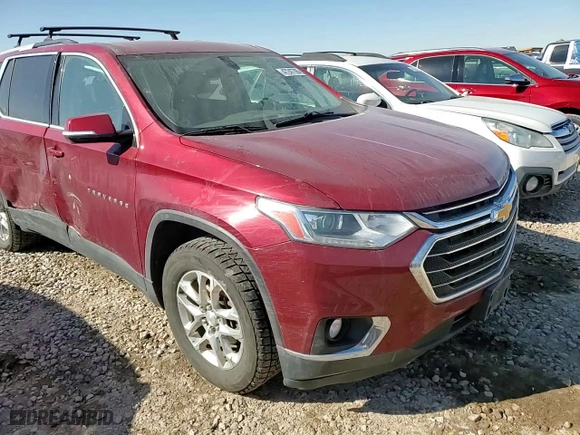 2018 Chevrolet Traverse LT Cloth with VIN 1GNEVGKW5JJ129825, listed as a Copart auction lot 47247705 with 89,580 mi miles and Salvage Title. Bid and sale history available at carsss.com. Image 12.