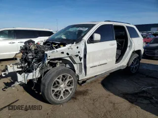 2018 Jeep Grand Cherokee Sterling Edition with VIN 1C4RJFBG4JC279986, listed as a Copart auction lot 42224655 with 0 mi miles and Salvage Title. Bid and sale history available at carsss.com. Image 1.