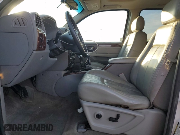 2005 GMC Envoy SLT with VIN 1GKDT13S452369908, listed as a Copart auction lot 49643375 with 0 mi miles and Salvage Title. Bid and sale history available at carsss.com. Image 7.
