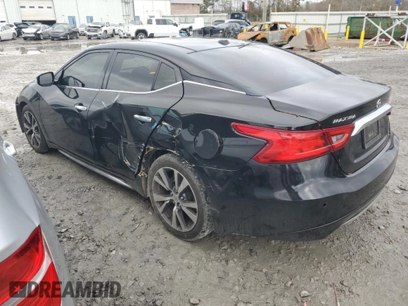 2017 Nissan Maxima SR with VIN 1N4AA6AP7HC419799, listed as a Copart auction lot 86616794 with 117,251 mi miles and Salvage title. Bid and sale history available at DreamBid. Image 2.