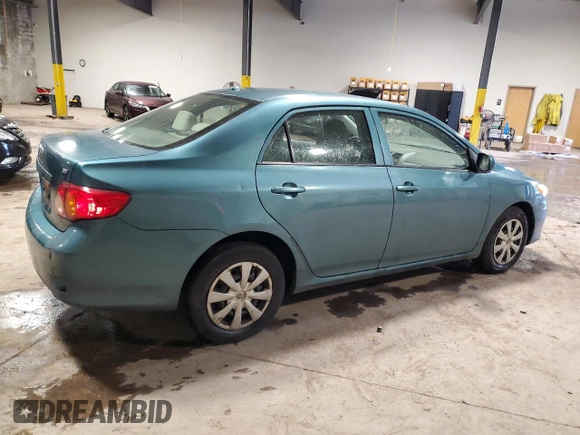 2010 Toyota Corolla with VIN JTDBU4EE7A9121808, listed as a Copart auction lot 57801605 with 114,778 mi miles and Salvage title. Bid and sale history available at DreamBid. Image 3.
