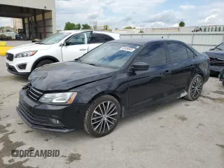 2016 Volkswagen Jetta Sport z VIN 3VWD17AJ0GM321491, wystawiony jako Copart lot #58659845 z przebiegiem 155 803 mil mil oraz Szkoda całkowita • Salvage title. Historia ofert i sprzedaży dostępna na DreamBid. Obrazek 1.
