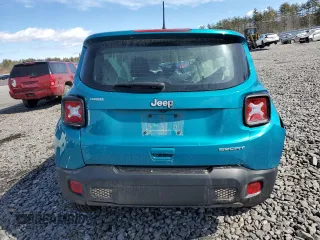 2021 Jeep Renegade Sport with VIN ZACNJCABXMPM22102, listed as a Copart auction lot 48037905 with Not provided miles and Salvage title. Bid and sale history available at DreamBid. Image 6.