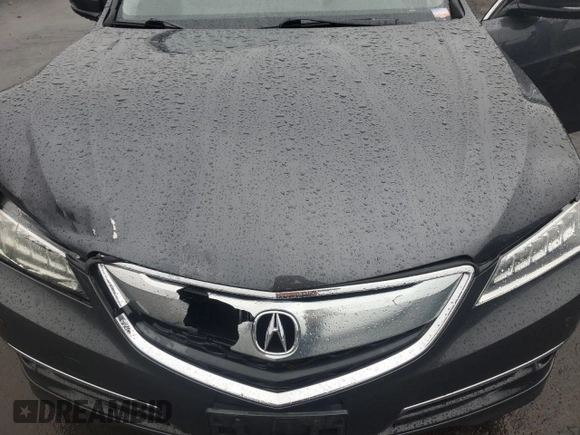 2015 Acura TLX V6 Advance with VIN 19UUB2F74FA023099, listed as a Copart auction lot 48636865 with 74,499 mi miles and Salvage Title. Bid and sale history available at carsss.com. Image 12.