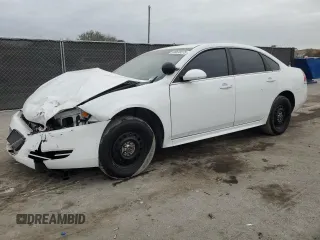 2010 Chevrolet Impala Police Police with VIN 2G1WD5EM4A1227892, listed as a Copart auction lot 88690375 with 0 mi miles and Non Repairable. Bid and sale history available at carsss.com. Image 1.