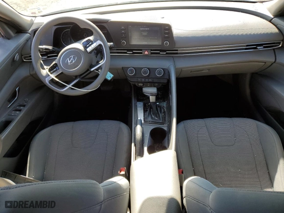 2021 Hyundai Elantra SE with VIN 5NPLL4AG6MH050756, listed as a Copart auction lot 87396864 with 81,207 mi miles and Salvage Title. Bid and sale history available at carsss.com. Image 8.