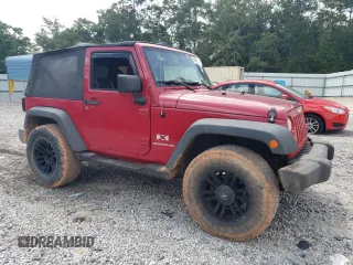 2007 Jeep Wrangler X with VIN 1J4FA24197L185416, listed as a Copart auction lot 59943735 with 147,984 mi miles and Salvage title. Bid and sale history available at DreamBid. Image 4.