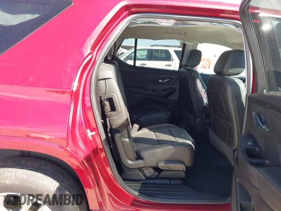 2020 Chevrolet Traverse Premier with VIN 1GNERKKW0LJ225601, listed as a IAAI auction lot 42308987 with 48,796 mi miles and . Bid and sale history available at DreamBid. Image 8.