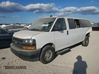 2019 Chevrolet Express Passenger LS с VIN 1GAZGNFG8K1359316, выставлен на аукционе Copart как лот 75333504 с пробегом 140 428 миль миль и Списание • Salvage title. История ставок и продаж доступна на DreamBid. Изображение 1.