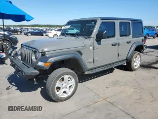 2019 Jeep Wrangler Unlimited Sport S с VIN 1C4HJXDN7KW501322, выставлен на аукционе Copart как лот 66417415 с пробегом 133 291 миль миль и Чистый • Clean title. История ставок и продаж доступна на DreamBid. Изображение 1.