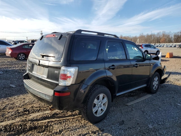2009 Mercury Mariner with VIN 4M2CU91749KJ25449, listed as a Copart auction lot 81455734 with 144,065 mi miles and Salvage Title. Bid and sale history available at carsss.com. Image 3.