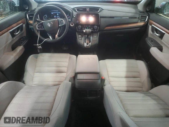 2019 Honda CR-V EX with VIN 2HKRW2H52KH662962, listed as a Copart auction lot 55808015 with 10,899 mi miles and Salvage Title. Bid and sale history available at DreamBid. Image 8.
