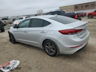 2018 Hyundai Elantra SEL with VIN 5NPD84LF4JH250301, listed as a Copart auction lot 85572814 with 87,890 mi miles and Salvage Title. Bid and sale history available at carsss.com. Image 2.