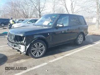 2012 Land Rover Range Rover HSE Lux with VIN SALMF1D48CA375306, listed as a IAAI auction lot 41655426 with 136,500 mi miles and . Bid and sale history available at DreamBid. Image 2.