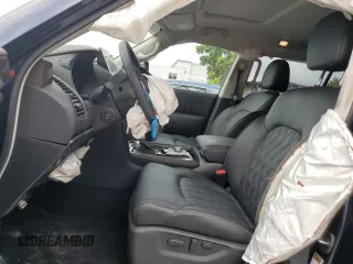 2024 Nissan Armada Platinum with VIN JN8AY2DB0R9850275, listed as a Copart auction lot 75102554 with 5,760 mi miles and Salvage Title. Bid and sale history available at carsss.com. Image 7.
