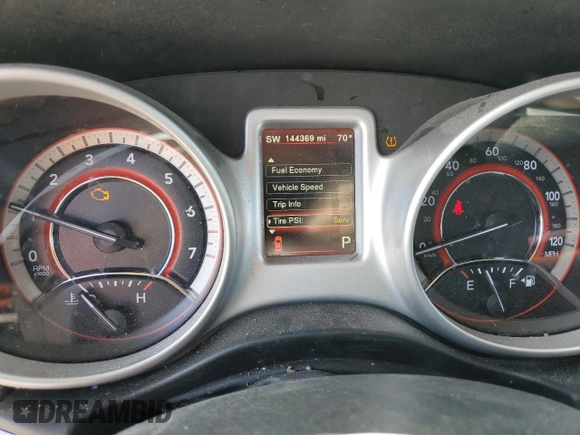 2017 Dodge Journey SXT with VIN 3C4PDCBB1HT684364, listed as a Copart auction lot 46838375 with 144,369 mi miles and Clean Title. Bid and sale history available at DreamBid. Image 9.