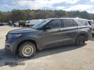 2020 Ford Explorer ST with VIN 1FM5K8GC2LGC22299, listed as a Copart auction lot 43443955 with 91,481 mi miles and Salvage Title. Bid and sale history available at DreamBid. Image 1.