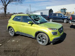 2020 Hyundai Venue SEL with VIN KMHRC8A36LU040579, listed as a Copart auction lot 48505295 with 45,249 mi miles and Salvage Title. Bid and sale history available at DreamBid. Image 4.