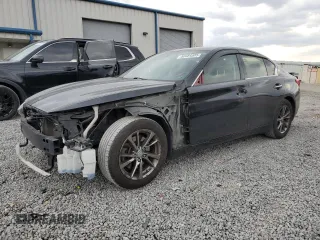 2015 Infiniti Q50 Premium with VIN JN1BV7AP7FM356321, listed as a Copart auction lot 50484505 with 141,310 mi miles and Salvage Title. Bid and sale history available at carsss.com. Image 1.