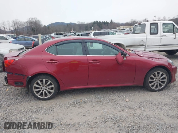 2007 Lexus IS 250 with VIN JTHCK262175013881, listed as a IAAI auction lot 41292352 with 149,533 mi miles. Bid and sale history available at carsss.com. Image 14.