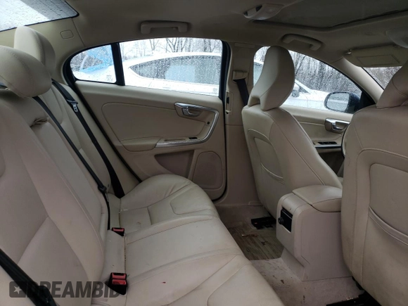 2015 Volvo S60 T5 Premier with VIN YV1612TK3F1357363, listed as a Copart auction lot 36848903 with 158,641 mi miles. Bid and sale history available at carsss.com. Image 10.