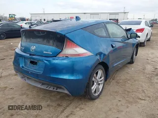 2012 Honda CR-Z EX with VIN JHMZF1D6XCS004087, listed as a IAAI auction lot 41860837 with 170,790 mi miles. Bid and sale history available at carsss.com. Image 4.