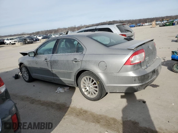 2009 Mercury Milan Premier z VIN 3MEHM08179R608842, wystawiony jako Copart lot #42044665 z przebiegiem 169 146 mil mil oraz Szkoda całkowita • Salvage title. Historia ofert i sprzedaży dostępna na DreamBid. Obrazek 2.