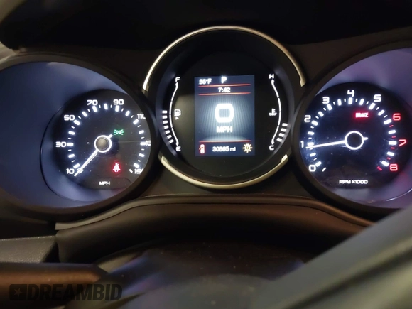 2019 FIAT 500L Trekking with VIN ZFBNFADH0KZ042275, listed as a IAAI auction lot 41172309 with 30,865 mi miles. Bid and sale history available at carsss.com. Image 7.
