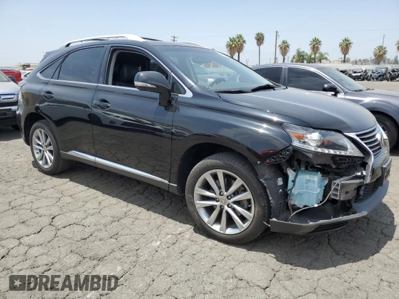 2015 Lexus RX 350 with VIN 2T2ZK1BAXFC191241, listed as a Copart auction lot 62099435 with 67,471 mi miles and Salvage title. Bid and sale history available at DreamBid. Image 4.