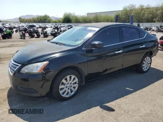 2014 Nissan Sentra S with VIN 3N1AB7AP0EY277489, listed as a Copart auction lot 63911854 with 110,650 mi miles and Salvage Title. Bid and sale history available at DreamBid. Image 1.