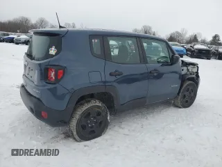 2021 Jeep Renegade Sport с VIN ZACNJDABXMPM21344, выставлен на аукционе Copart как лот 41569905 с пробегом 56 009 миль миль и Списание • Salvage title. История ставок и продаж доступна на DreamBid. Изображение 3.