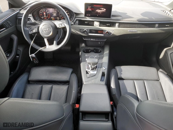 2019 Audi A5 Sportback Premium Plus with VIN WAUENCF52KA096946, listed as a Copart auction lot 43210125 with 68,917 mi miles and Salvage Title. Bid and sale history available at carsss.com. Image 8.