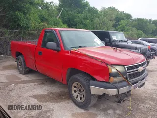 2006 Chevrolet Silverado 1500 Work Truck with VIN 3GCEC14X16G233965, listed as a IAAI auction lot 42055313 with Not Provided miles. Bid and sale history available at carsss.com. Image 1.