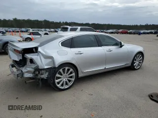 2018 Volvo S90 Inscription with VIN LVYBC0AL4JP035893, listed as a Copart auction lot 86851984 with 82,234 mi miles and Salvage Title. Bid and sale history available at carsss.com. Image 3.