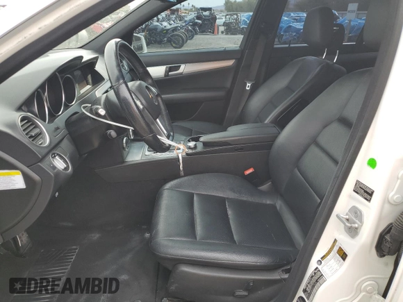 2014 Mercedes-Benz C 250 Sport with VIN WDDGF4HB4EG217324, listed as a Copart auction lot 50651105 with 106,304 mi miles and Salvage Title. Bid and sale history available at DreamBid. Image 7.